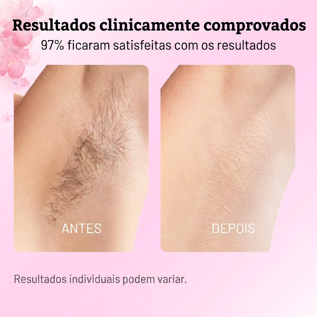 Antes e depois com 97% de satisfação dos clientes
